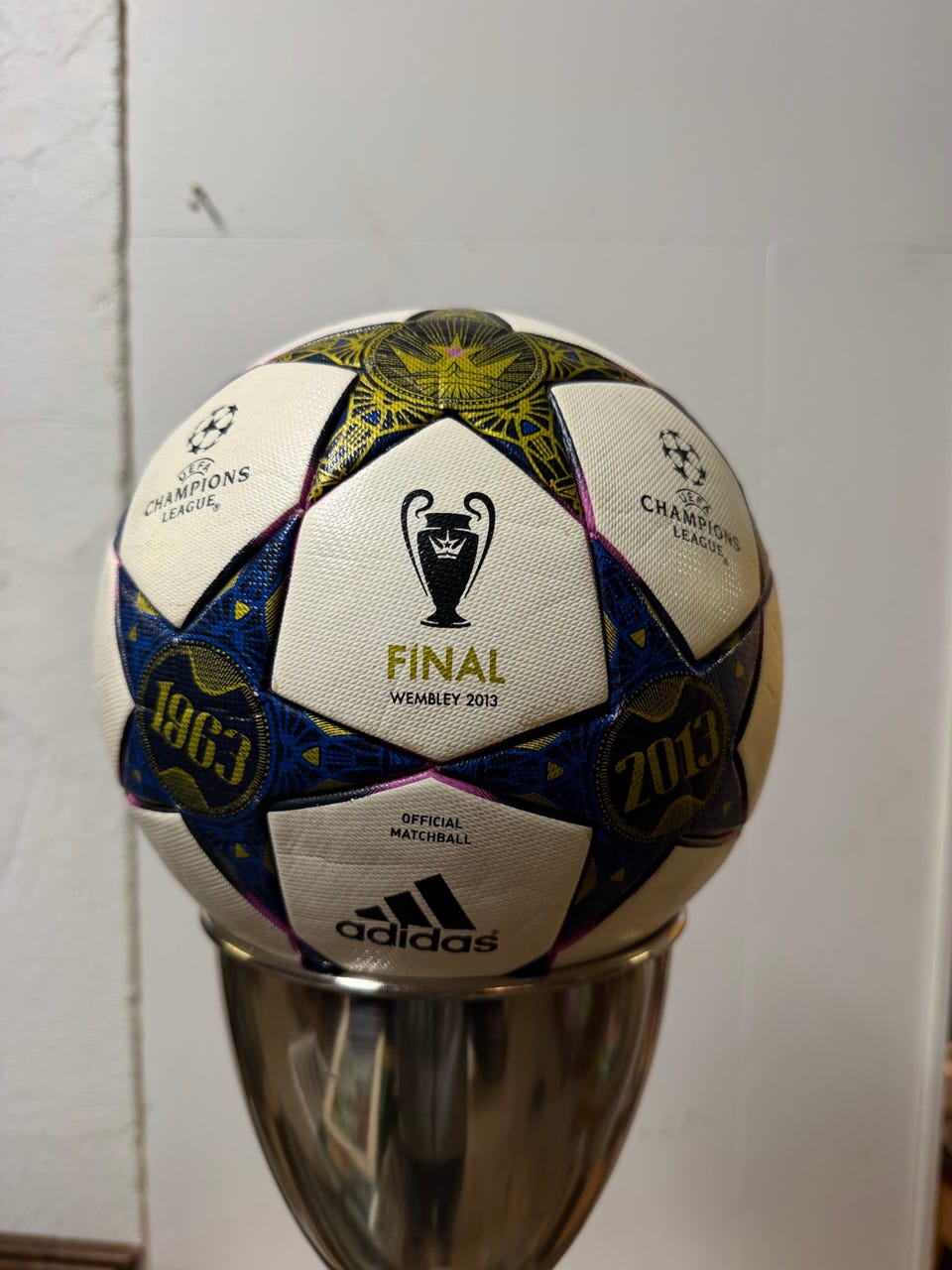 adidas チャンピオンズリーグ ボール FINAL WEMBLEY 2013 New Champions League Final ball from adidas celebrates “Road to
