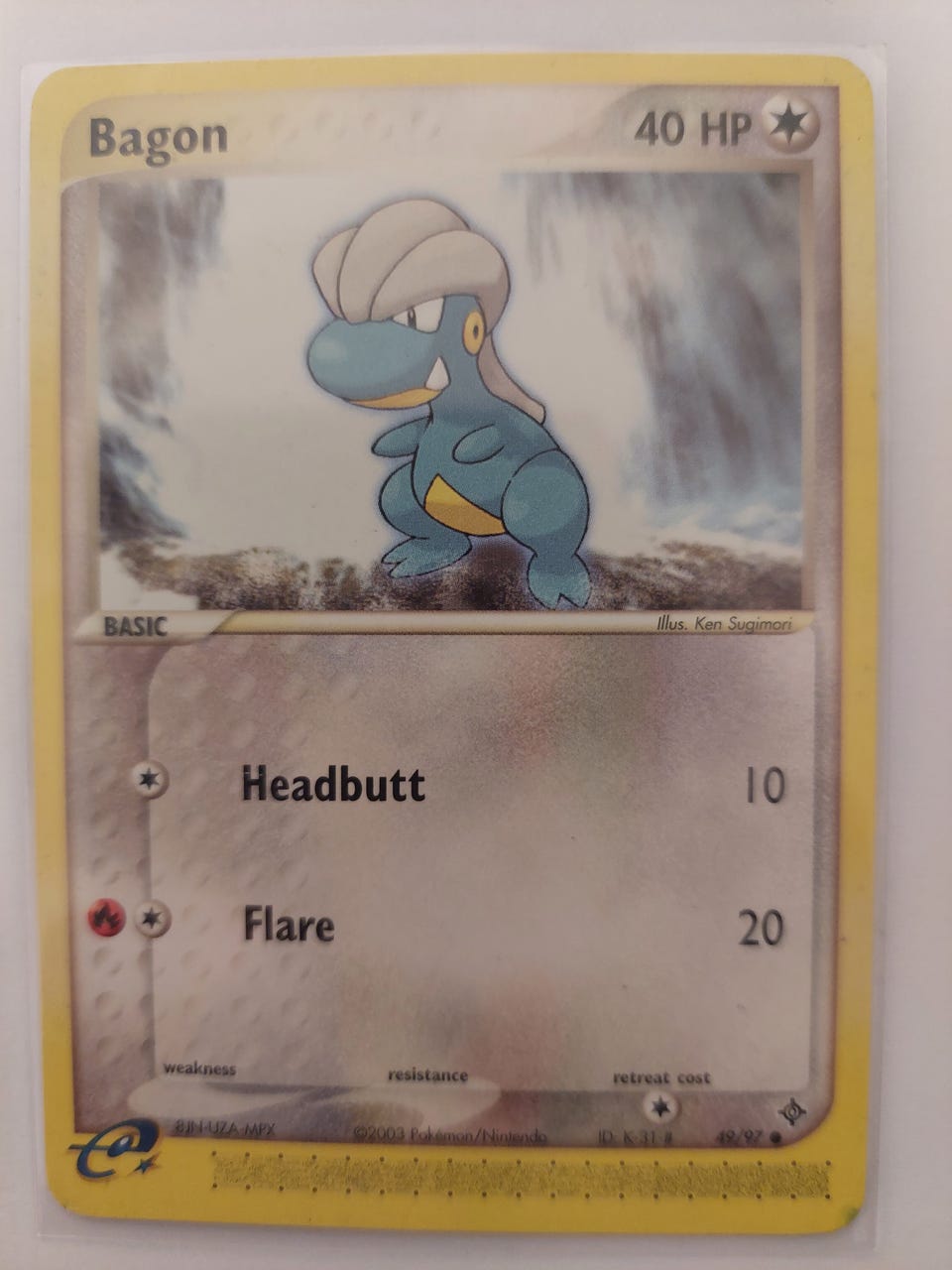 bagon pokemon card value Bagon (54/108) [XY: Roaring Skies]