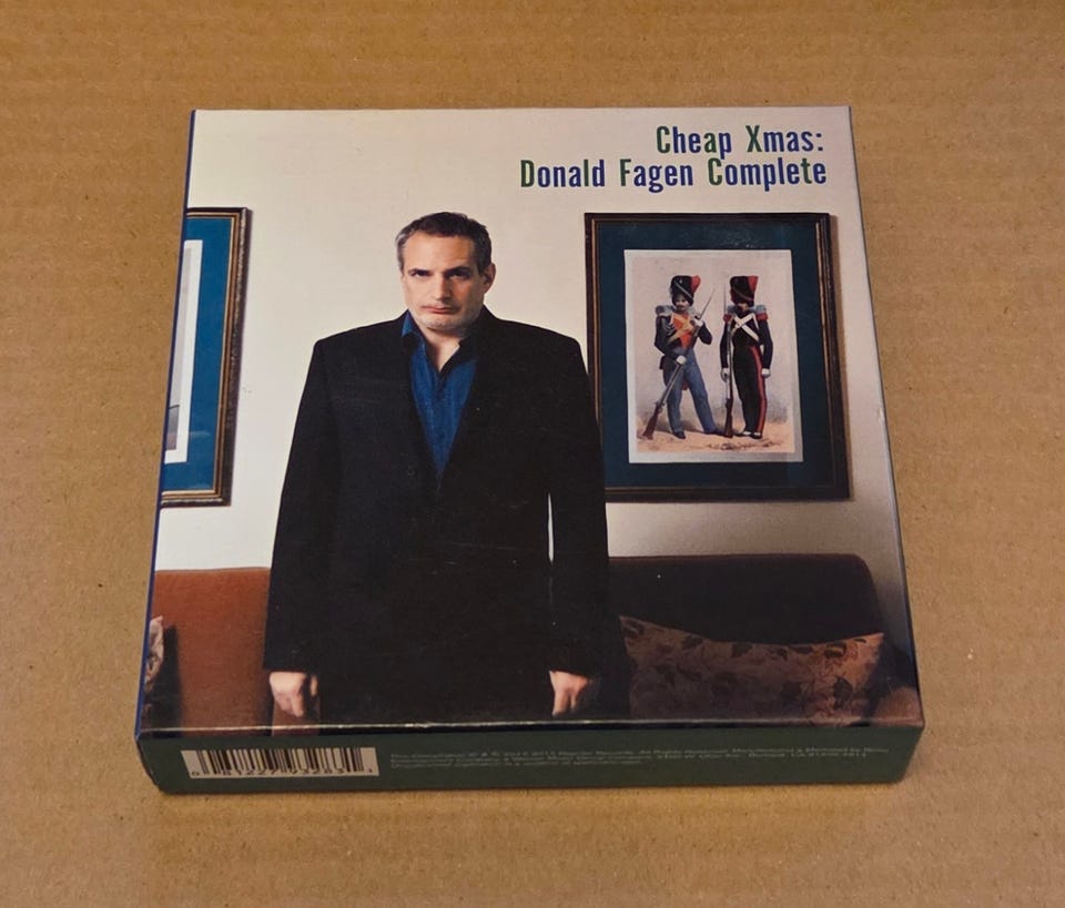 Cheap Xmas: Donald Fagen Complete 5CD国内盤 Donald Fagen - Cheap Xmas: Donald Fagen Complete - 5CD Boks