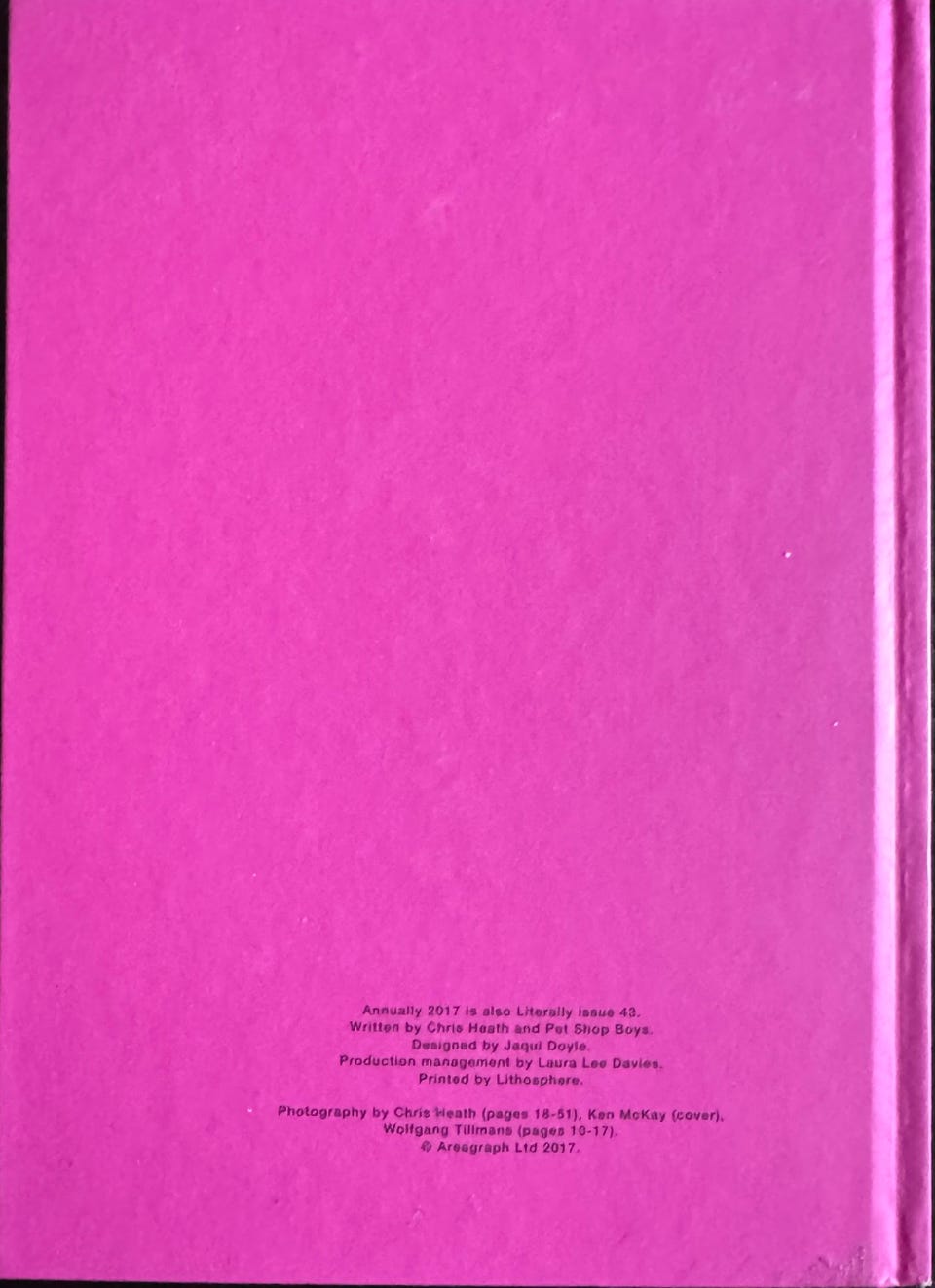 Pet Shop Boys - Annually 2017 (Bok + Undertow CD-single) Limited