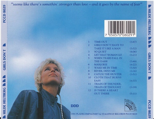 Hilde Heltberg - Girls Don't - CD | FINN-torget