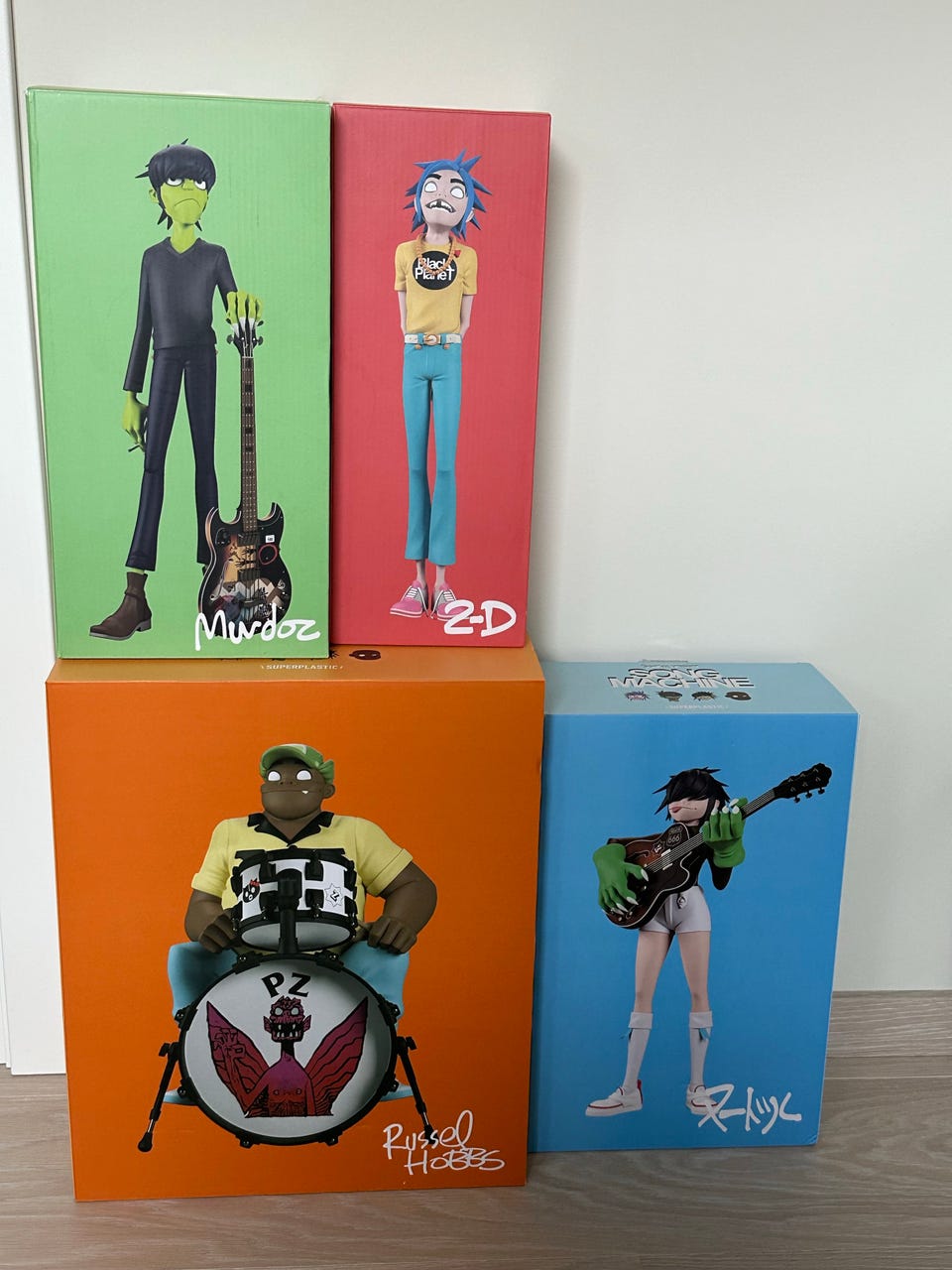 Gorillaz x Superplastic figur sett | FINN-torget