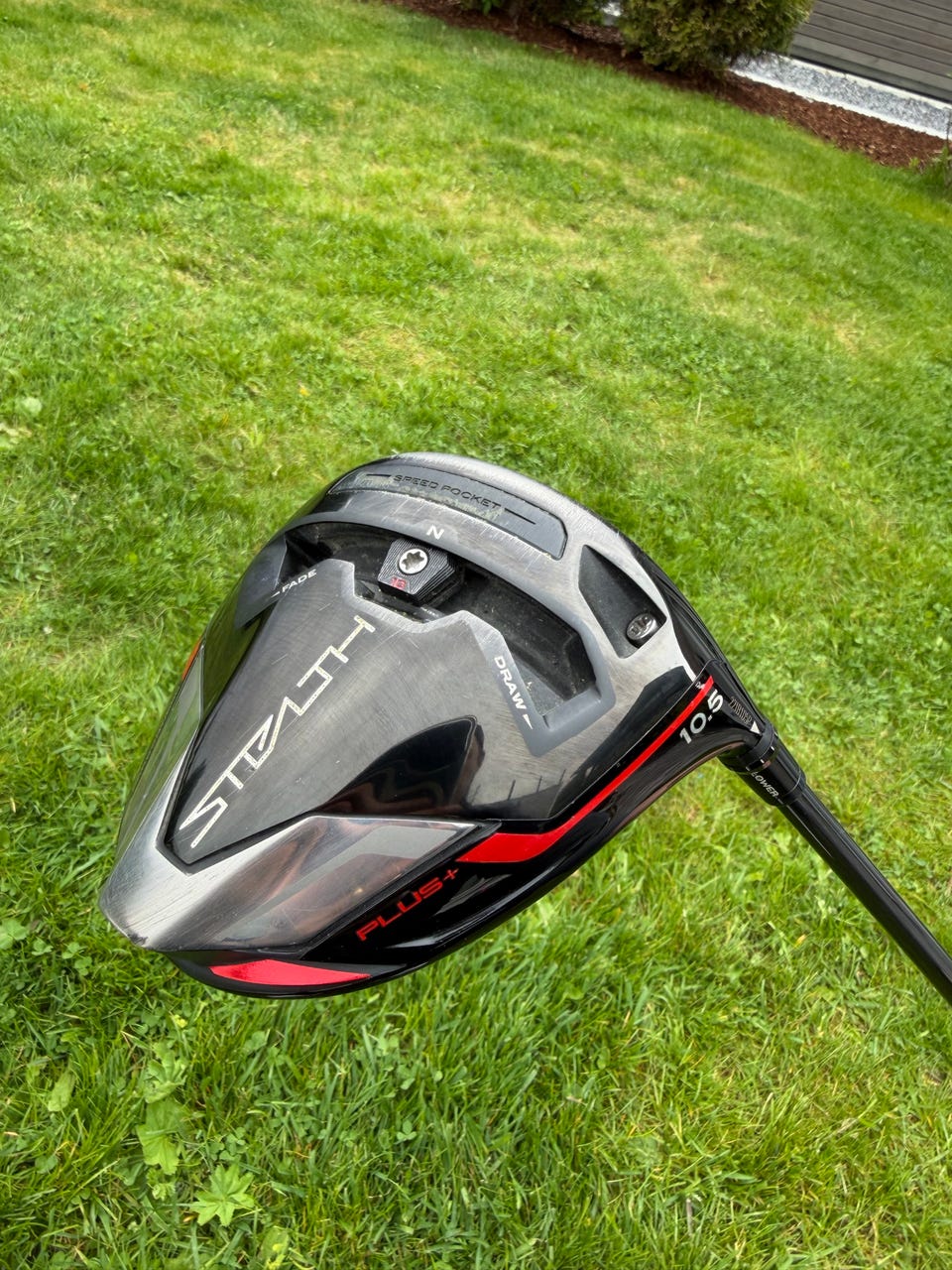 TaylorMade Stealth Plus 10.5° driver med Tensei stiff skaft | FINN