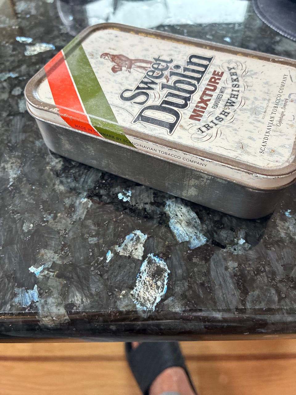 Sweet Dublin Mixture tobakkboks metall