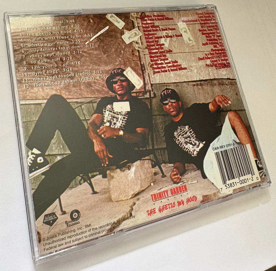 Trinity Garden Cartel – The Ghetto My Hood CD Hip-Hop Rap | FINN