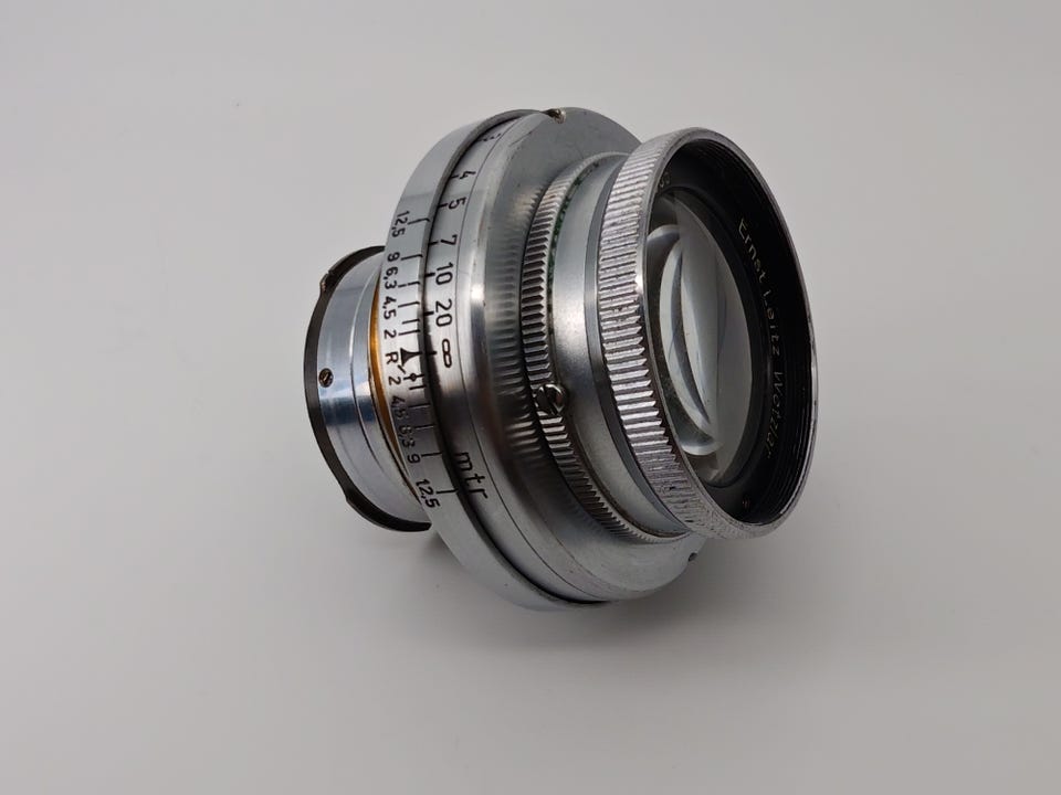 Leica Ernst Leitz Wetzlar IIIf + Summar 5cm f/2 | FINN-torget