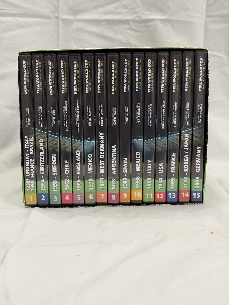 FIFA World Cup DVD Collection 1930–2006 – komplett samleboks