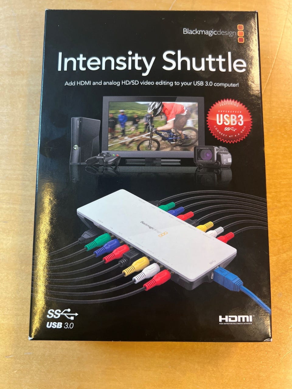 Blackmagic Intensity Shuttle USB 3.0 – komplett og svært pent