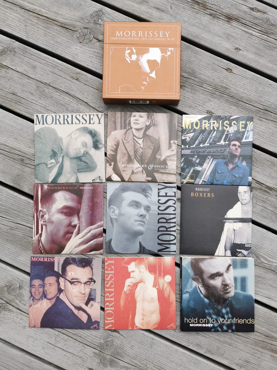 Morrissey - The CD Singles '91-'95 (9xCD Box Set) Strøken. | FINN