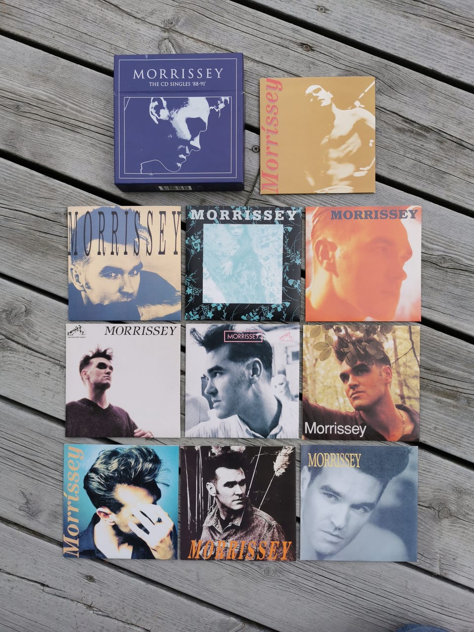 Morrissey - The CD Singles '88-91' (Samleboks, uspilte CDer