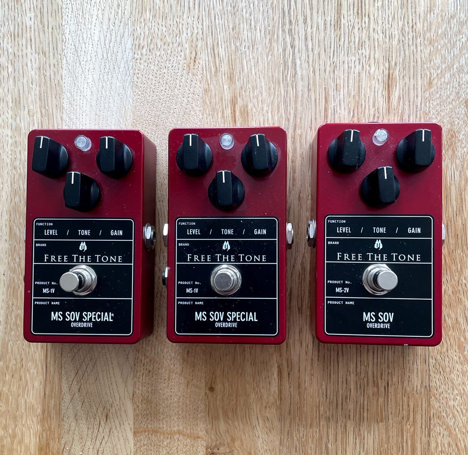 Free The Tone MS SOV Special Overdrive | FINN-torget