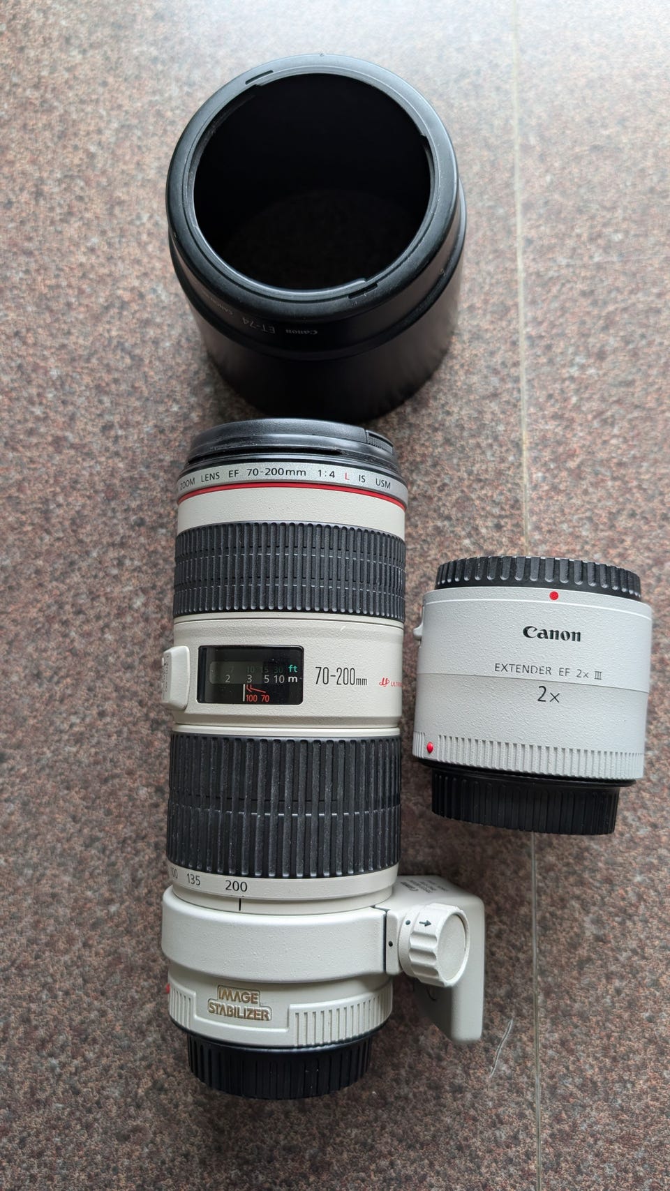 Canon EF 70-200mm f/4L IS USM + Canon Extender EF 2x III | FINN-torget