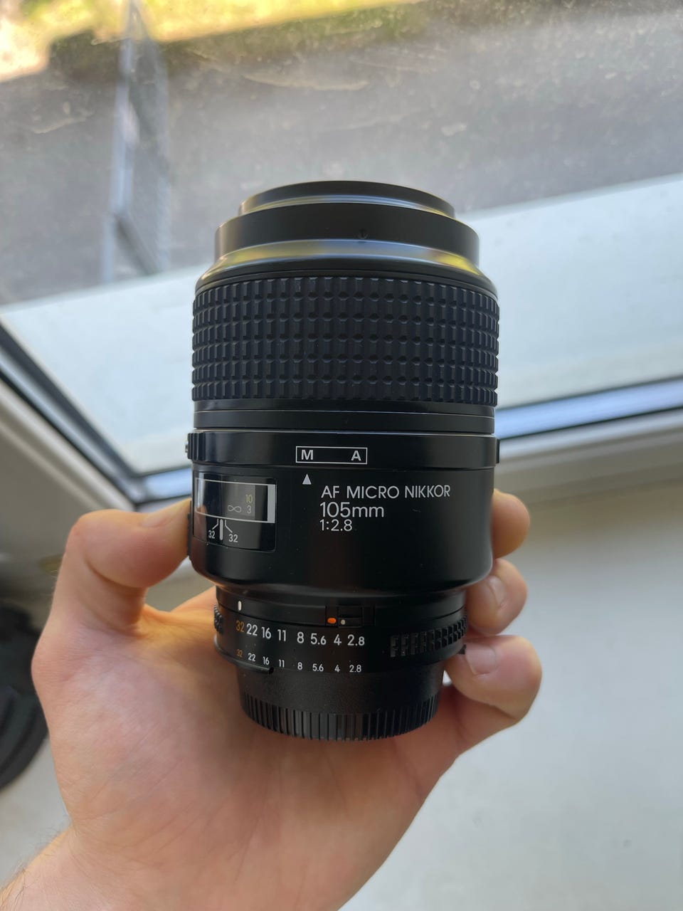 Nikon AF Micro-Nikkor 105mm f/2.8 objektiv | FINN-torget