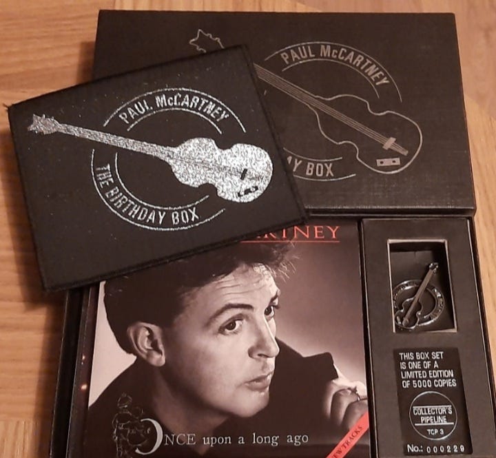 Paul McCartney The Birthday Box limited edition 6 CD single boks