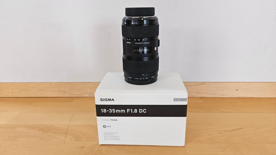 Sigma 18-35mm F1.8 DC HSM Art | FINN-torget