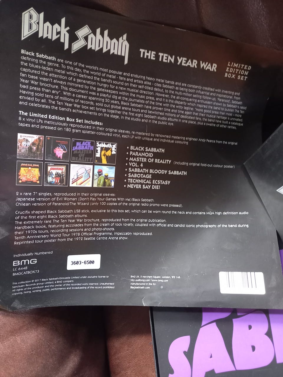 チ*コ様 希少　ブラック・サバス　限定LPbox『The Ten Year Wa Black Sabbath-The ten year war-LP box | FINN-torget