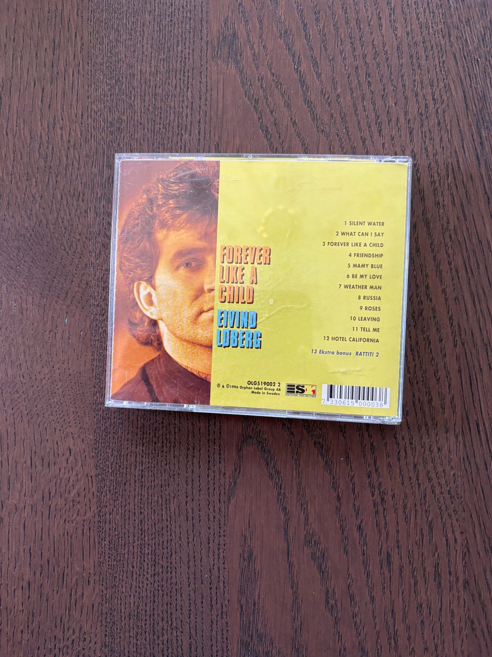 Eivind Løberg – Forever Like A Child (Sjelden CD, 1996) – Meget