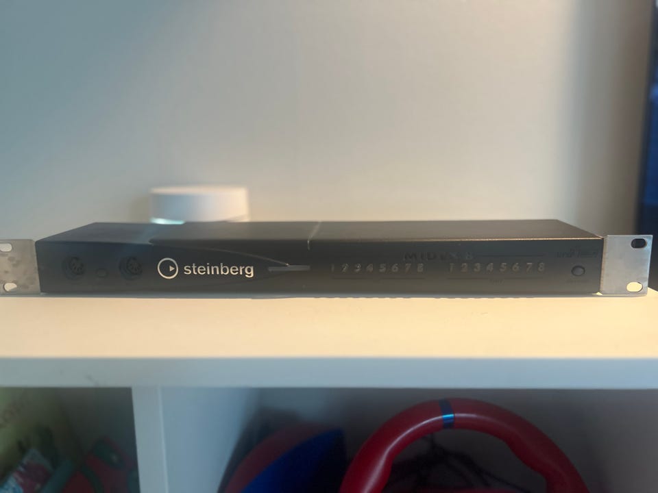 Steinberg midex 8, 8x8 midi interface | FINN-torget