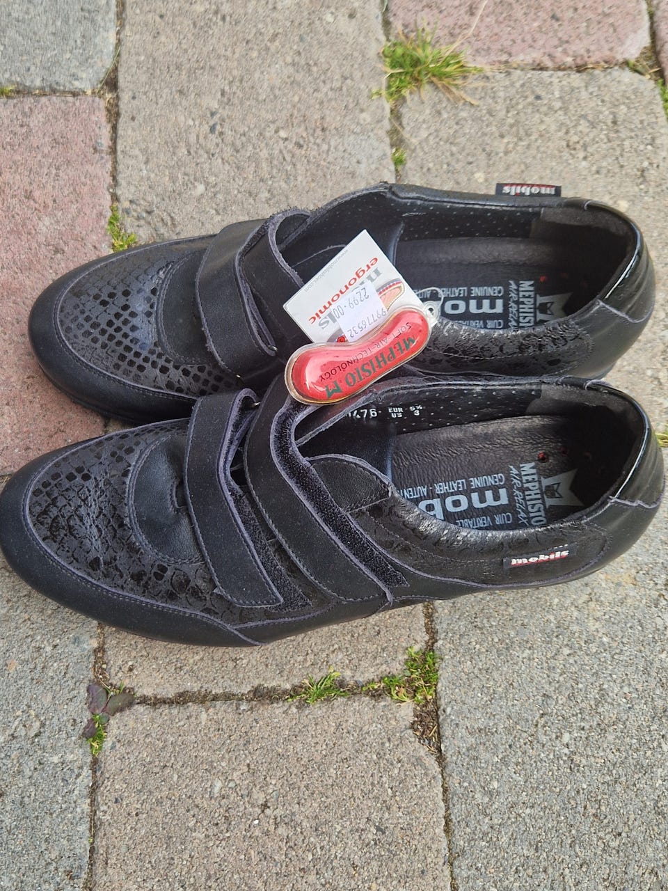 Helt nye svarte Mephisto mobils Air-relax i str. 38,5 | FINN-torget