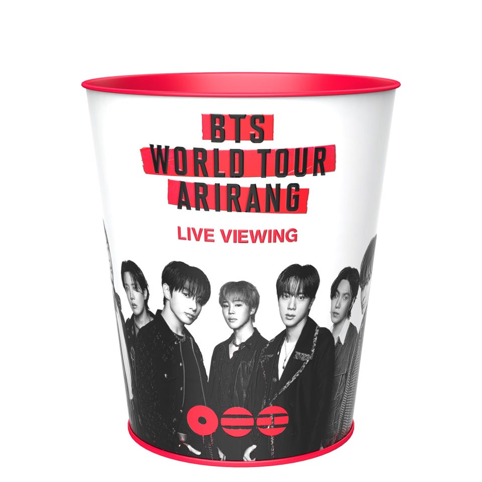 BTS WORLD TOUR ARIRANG ボックス 新品未開封 Helt ny offisiell BTS World Tour Arirang Live Popcorn Bucket
