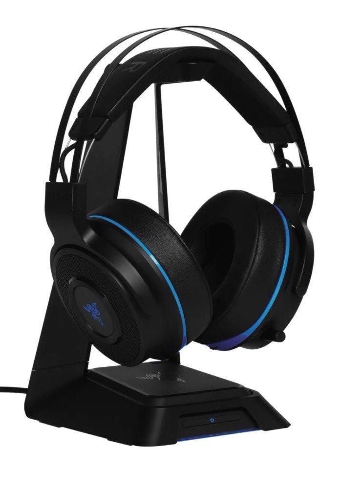 Razer Thresher Ultimate trådløst gaming headset PS4/PC svart