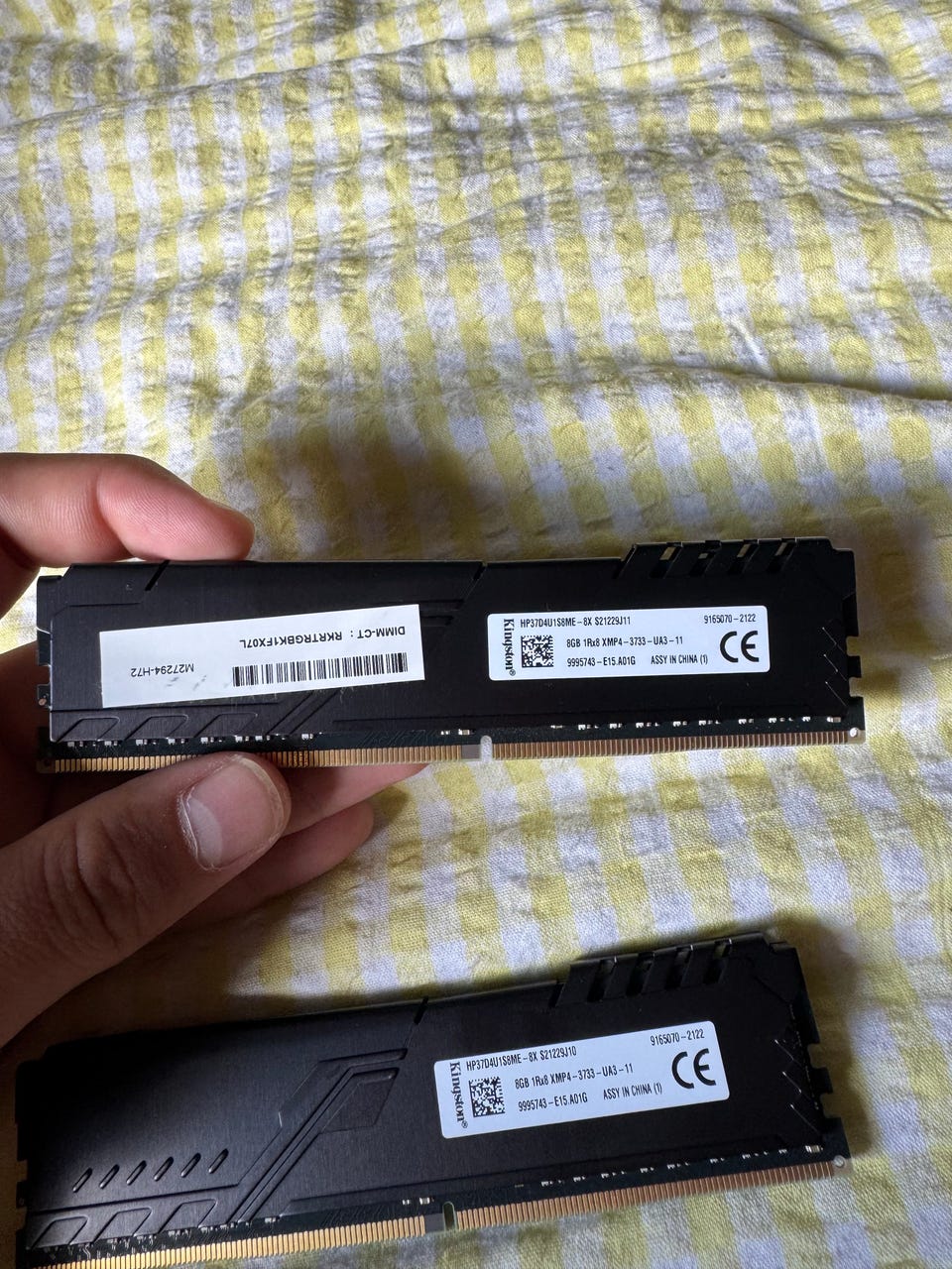 Kingston HyperX 16GB (2x8GB) DDR4 3733MHz RAM | FINN-torget