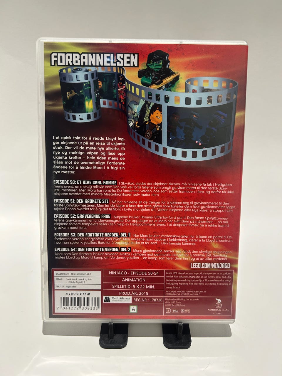 LEGO Ninjago DVD episode 50-54 norsk tale | FINN-torget