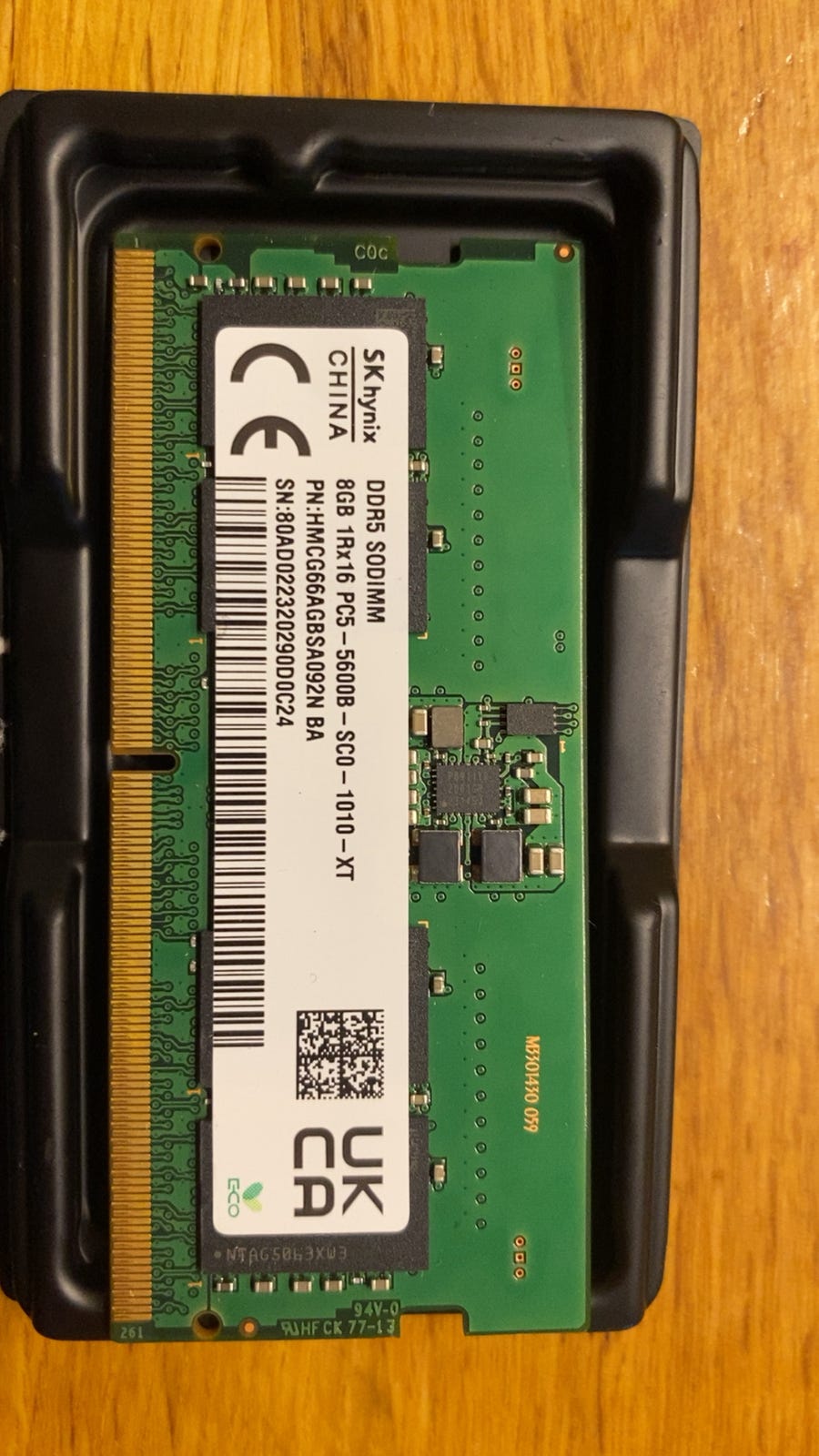 DDR5 SODIMM laptopminne – Samsung / SK Hynix – 8GB og 16GB | FINN