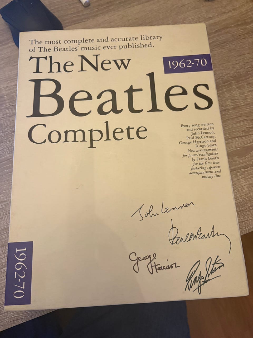 The New Beatles complete 1962-70 (noter til beatles musikken
