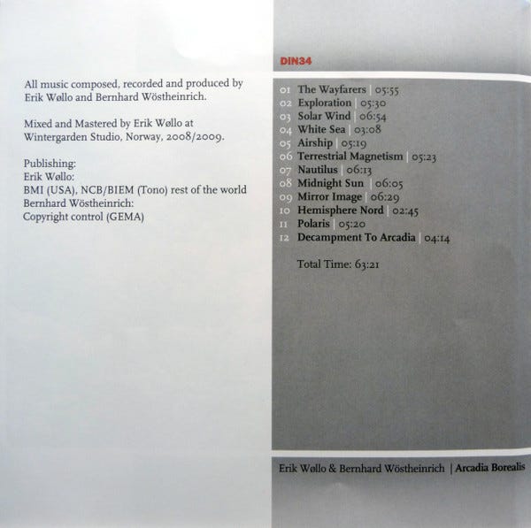 CD: ERIK WØLLO & BERND WÖSTHEINRICH: 