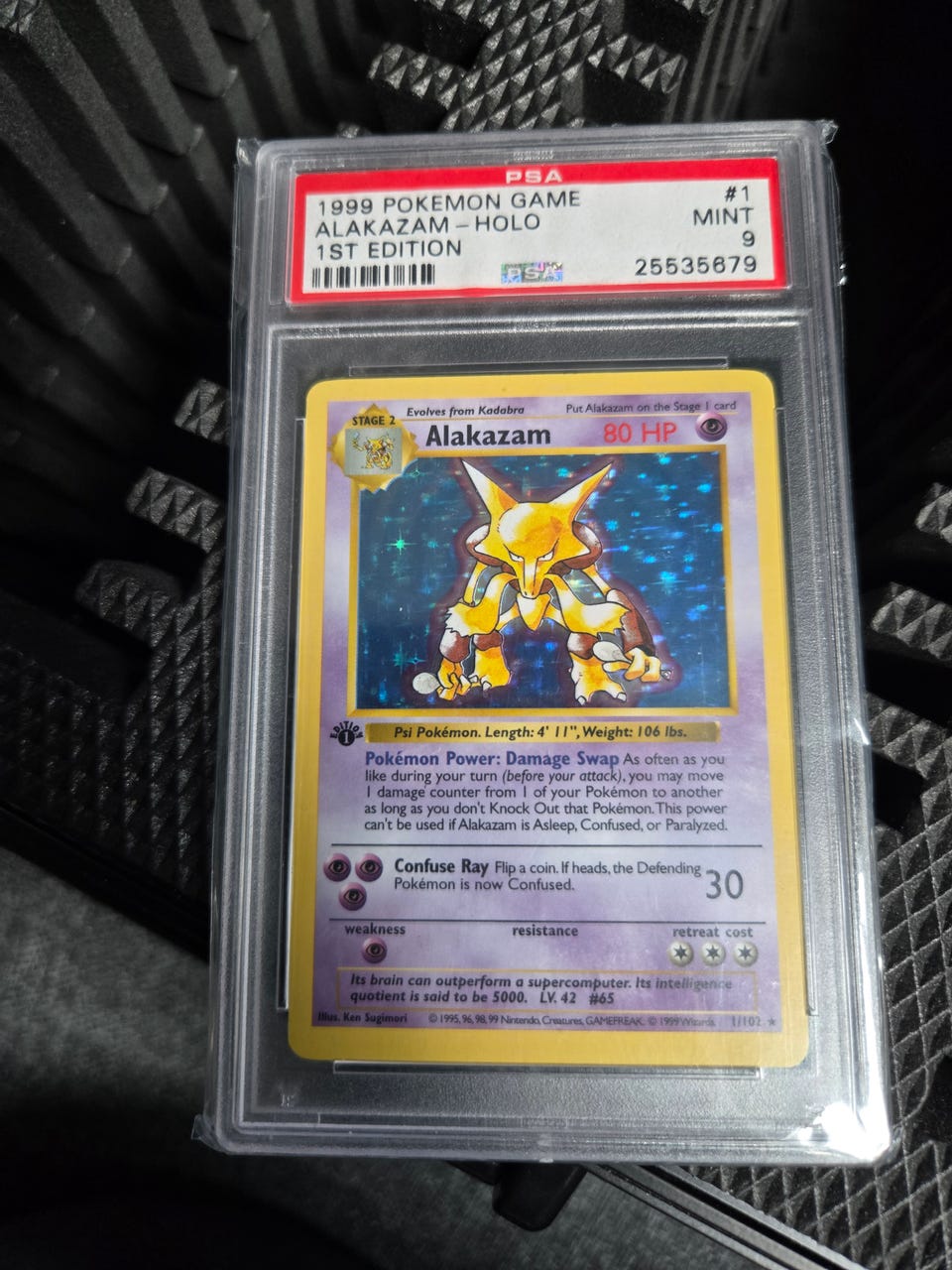 フーディン シャドーレス alakazam shadowless psa9 Pokemon alakazam shadowless 1 edition PSA 9 | FINN-torget