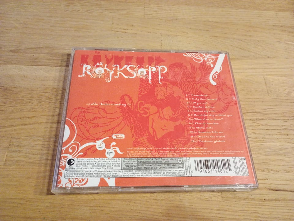 Röyksopp – The Understanding CD (Original 2005 EMI/Virgin) | FINN