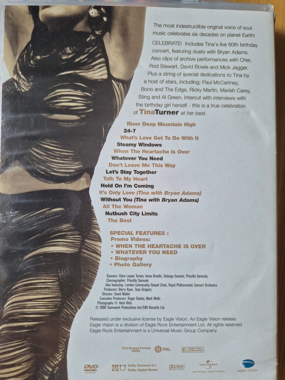 Tina Turner Celebrate – The Best Of DVD musikkvideo | FINN-torget