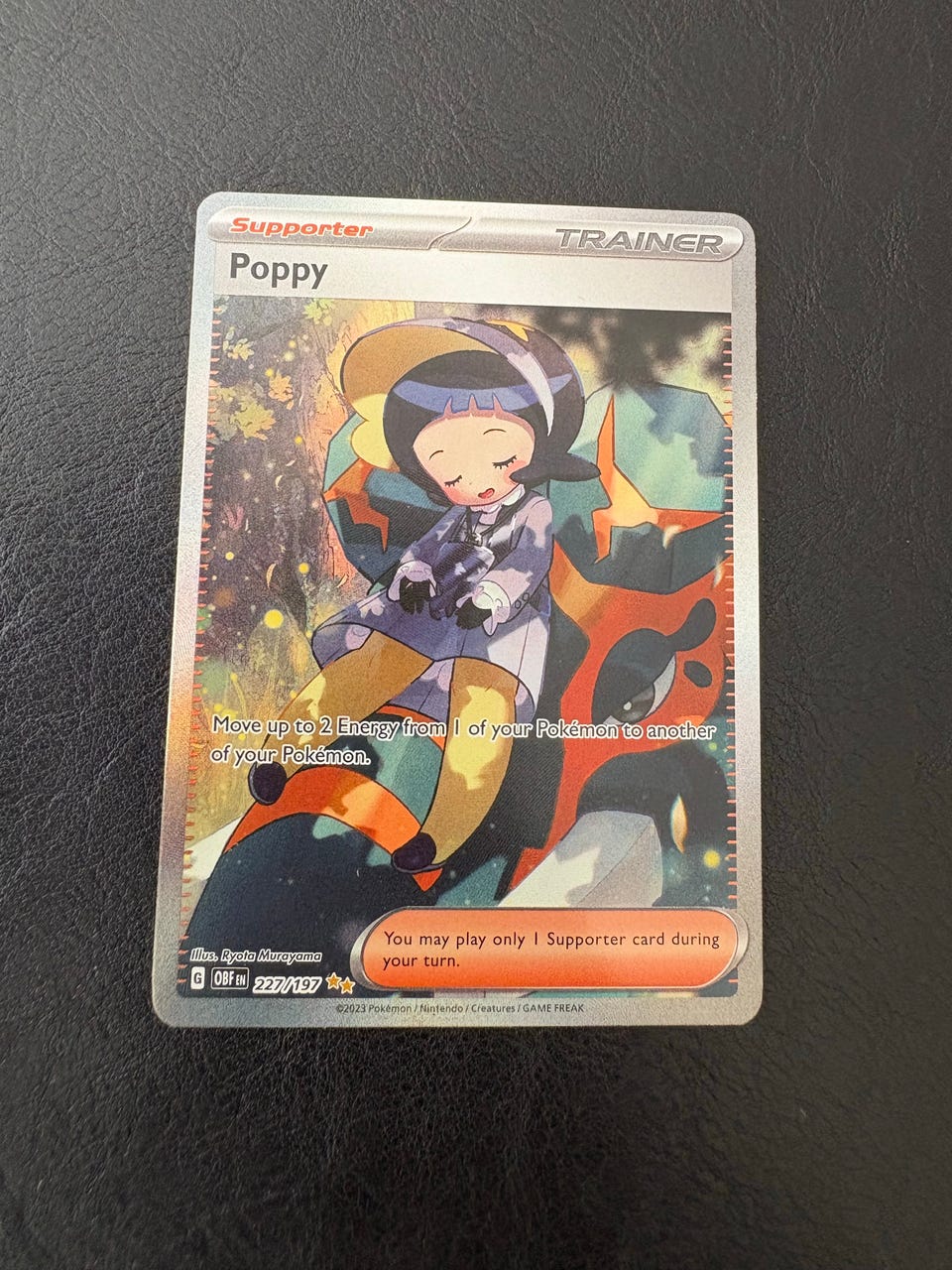 227 197 pokemon card Dachsbun ex - 046/102 - SV7: Stellar Miracle [DOUBLE RARE] [Near Mint] [Colorless][Colorless] Wonder Shine (130) Your opponents Active Pokmon is now Confused Cards Of Pokmon TCG: Obsidian