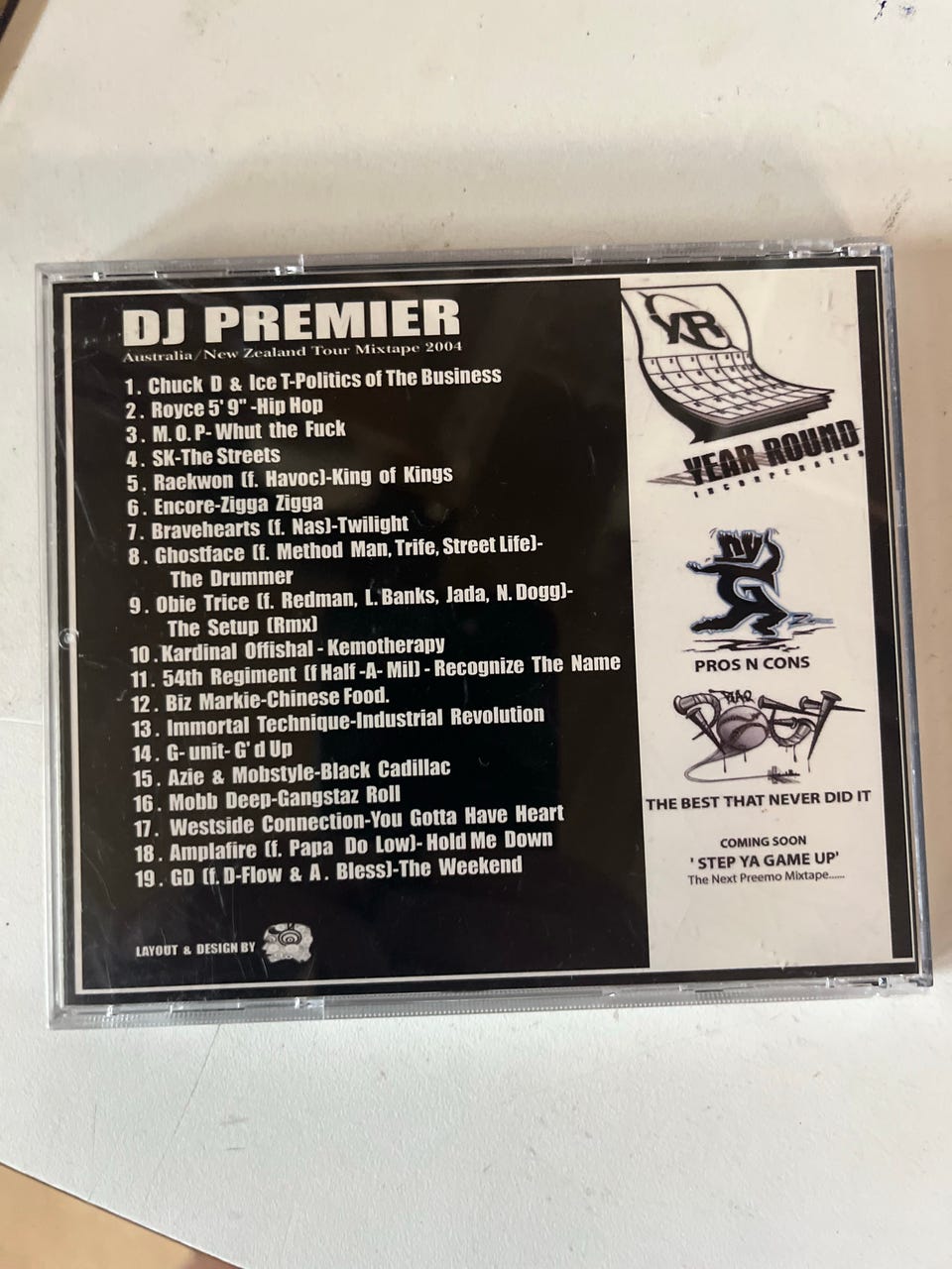 Sjeldne DJ Premier – Australia/New Zealand Tour Mixtape 2004 (CD