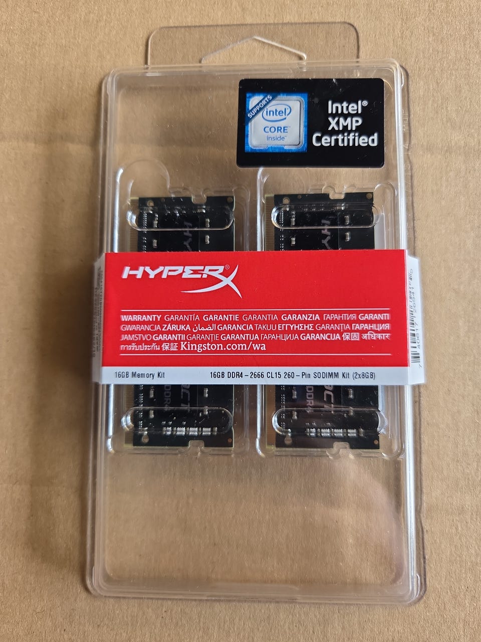 HyperX HX426S15IB2K2/16 DDR4 RAM 16GB (2x8GB) | FINN-torget