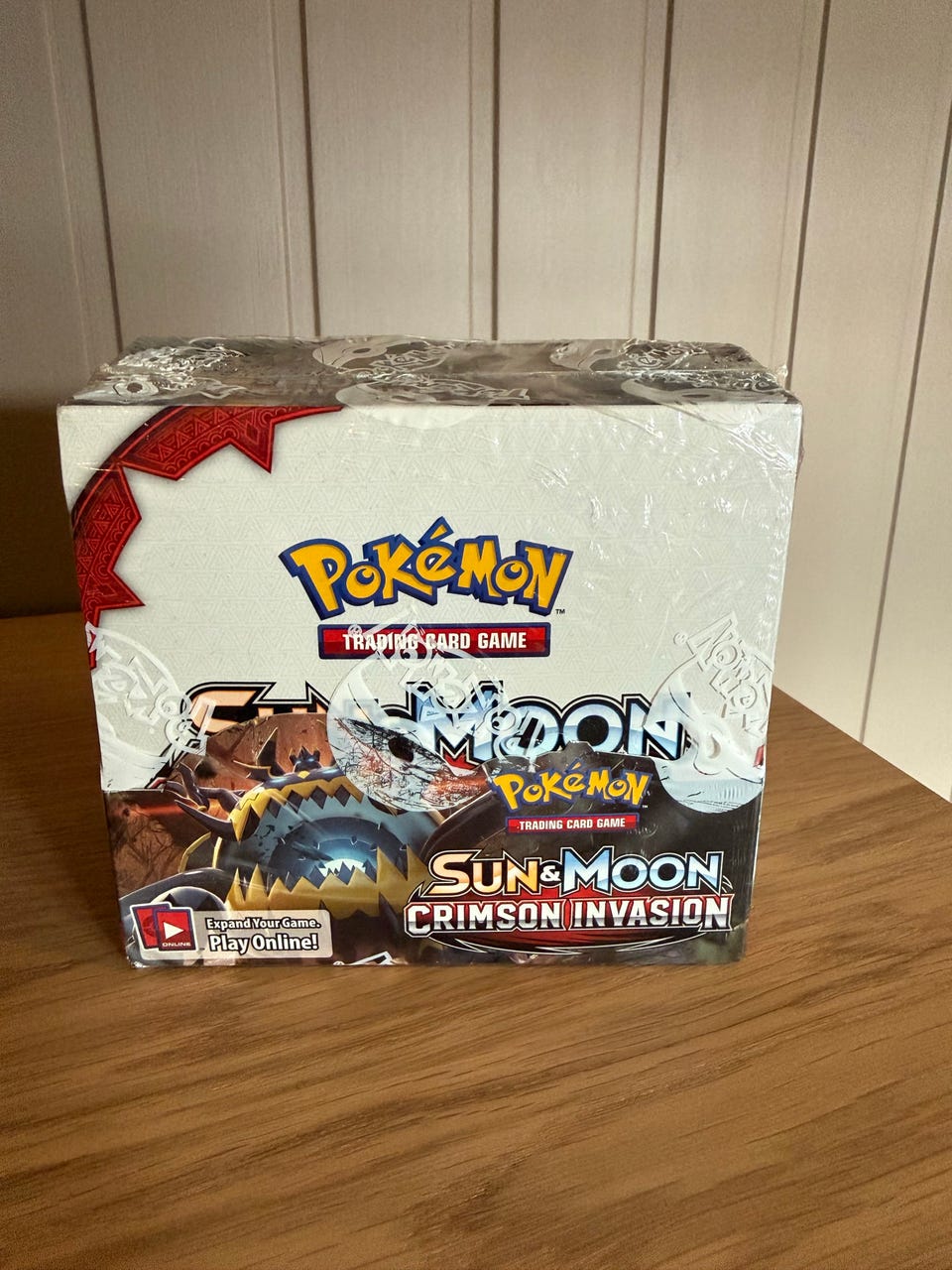 pokemon sun and moon crimson invasion booster box & Pack  and the card contents are selected at random Pokmon Sun & Moon Crimson