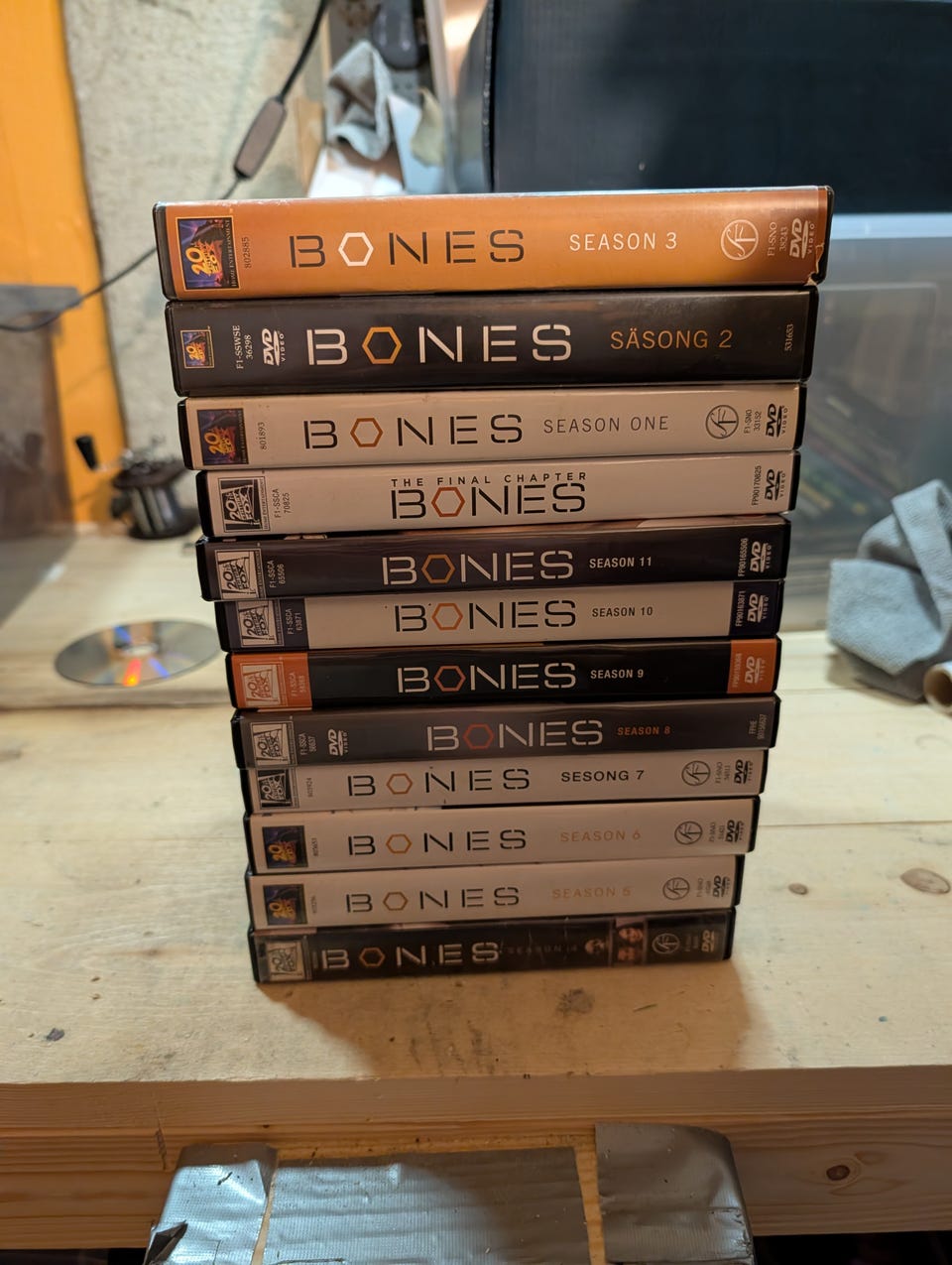 Bones DVD samling flere sesonger | FINN-torget