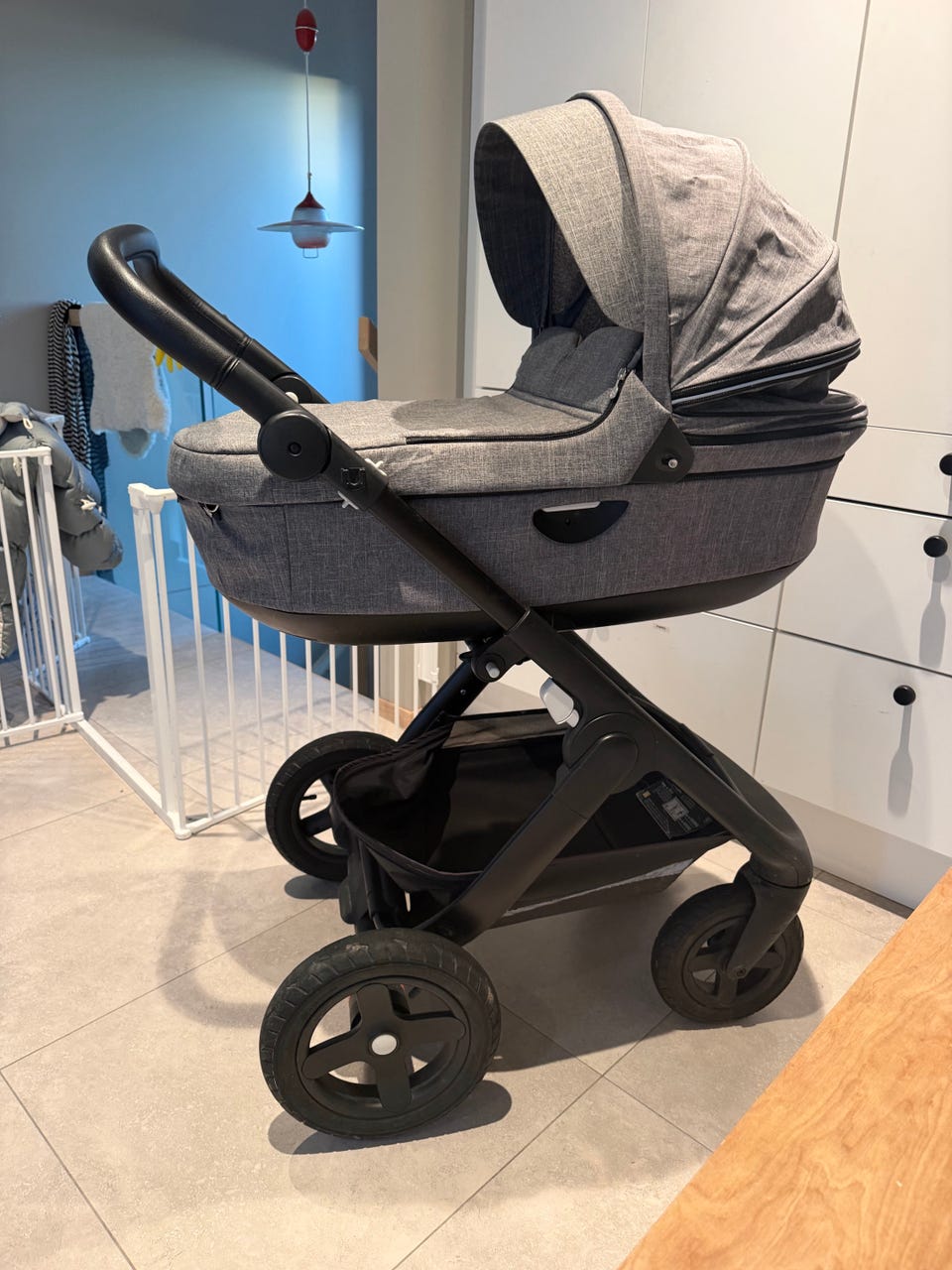 joolz matratze maße Träumeland für Kindewagen passend für Geo 3 | 33 x 79 x 5 cm, 4 abgerundete Ecken - Oeko-Tex zertifiziert & schadstoffgeprüft wgpingpong Maxi Cosi Jade Carrycot Color:Black / Blue