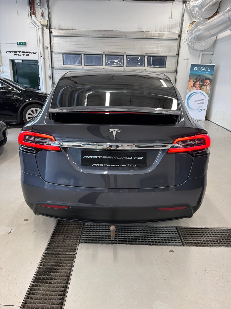 Tesla Model X 2019 Grå – bilde 3 – brukt Tesla hos Aastrand Auto Stavanger