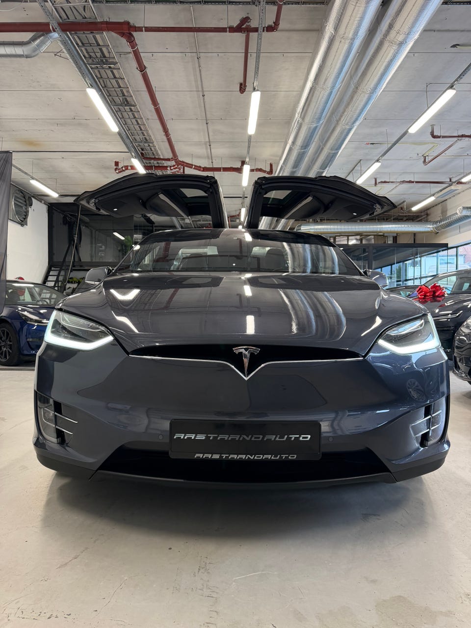 Tesla Model X 2019 Grå – bilde 4 – brukt Tesla hos Aastrand Auto Stavanger