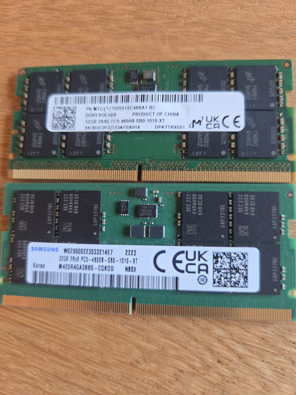 64GB (2x32GB) PC5-4800 DDR5 SO-DIMM | FINN-torget