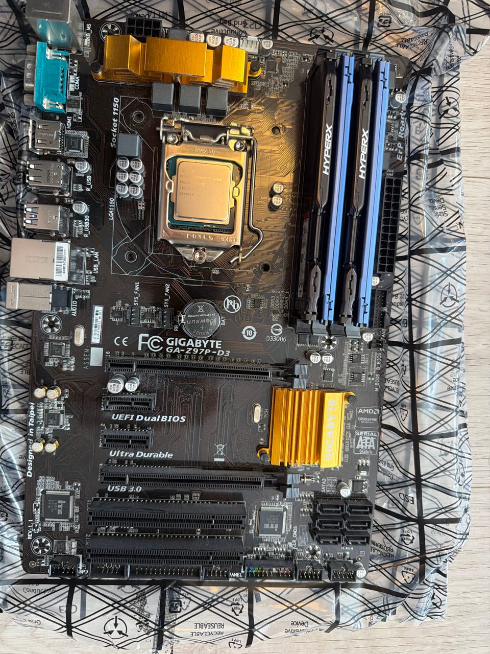4790K セット i7-4790K, hovedkort, 16gb ddr3, pc kabinett, strømforsyning | FINN