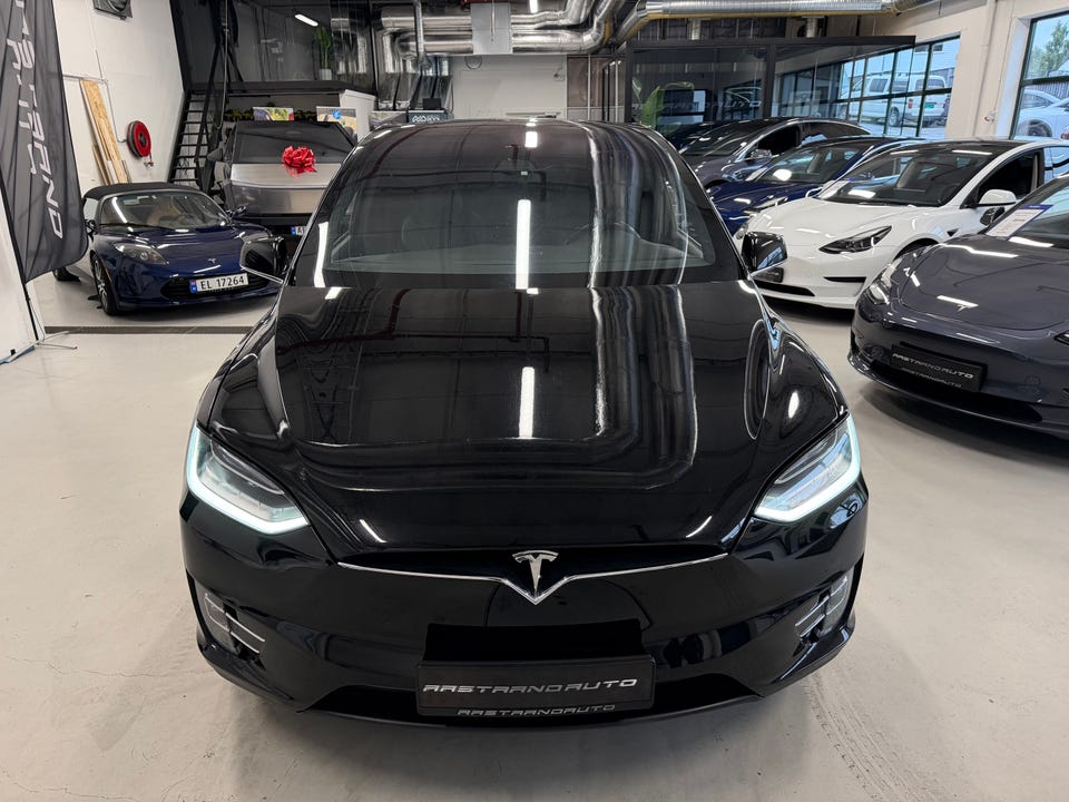 Tesla Model X 2019 Svart – bilde 4 – brukt Tesla hos Aastrand Auto Stavanger
