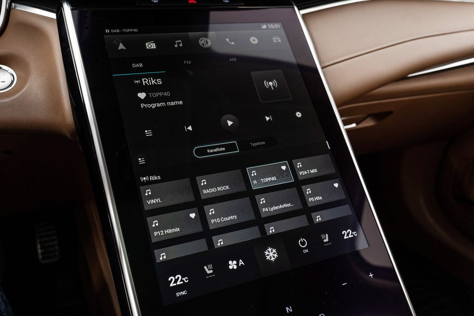 DAB radio er på plass