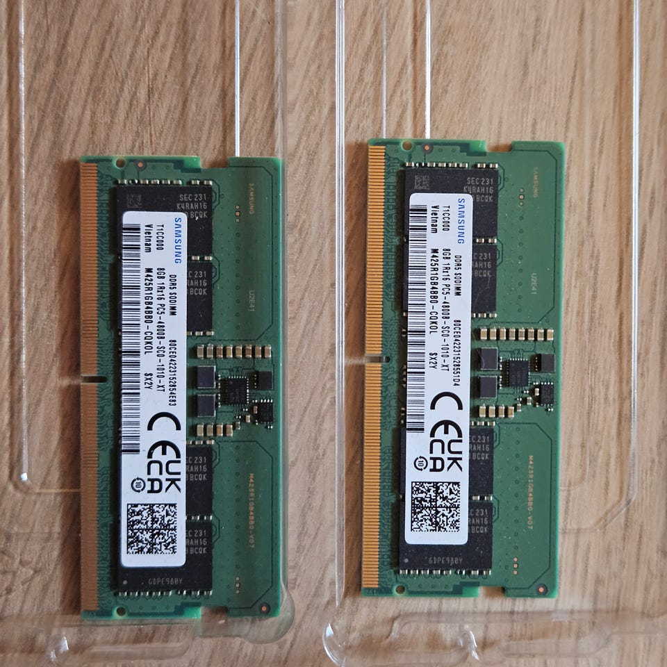 Samsung DDR5 16GB (2x8GB) RAM | FINN-torget