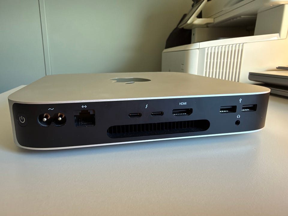Apple Mac Mini M1 med 512GB SSD - komplett med eske | FINN-torget