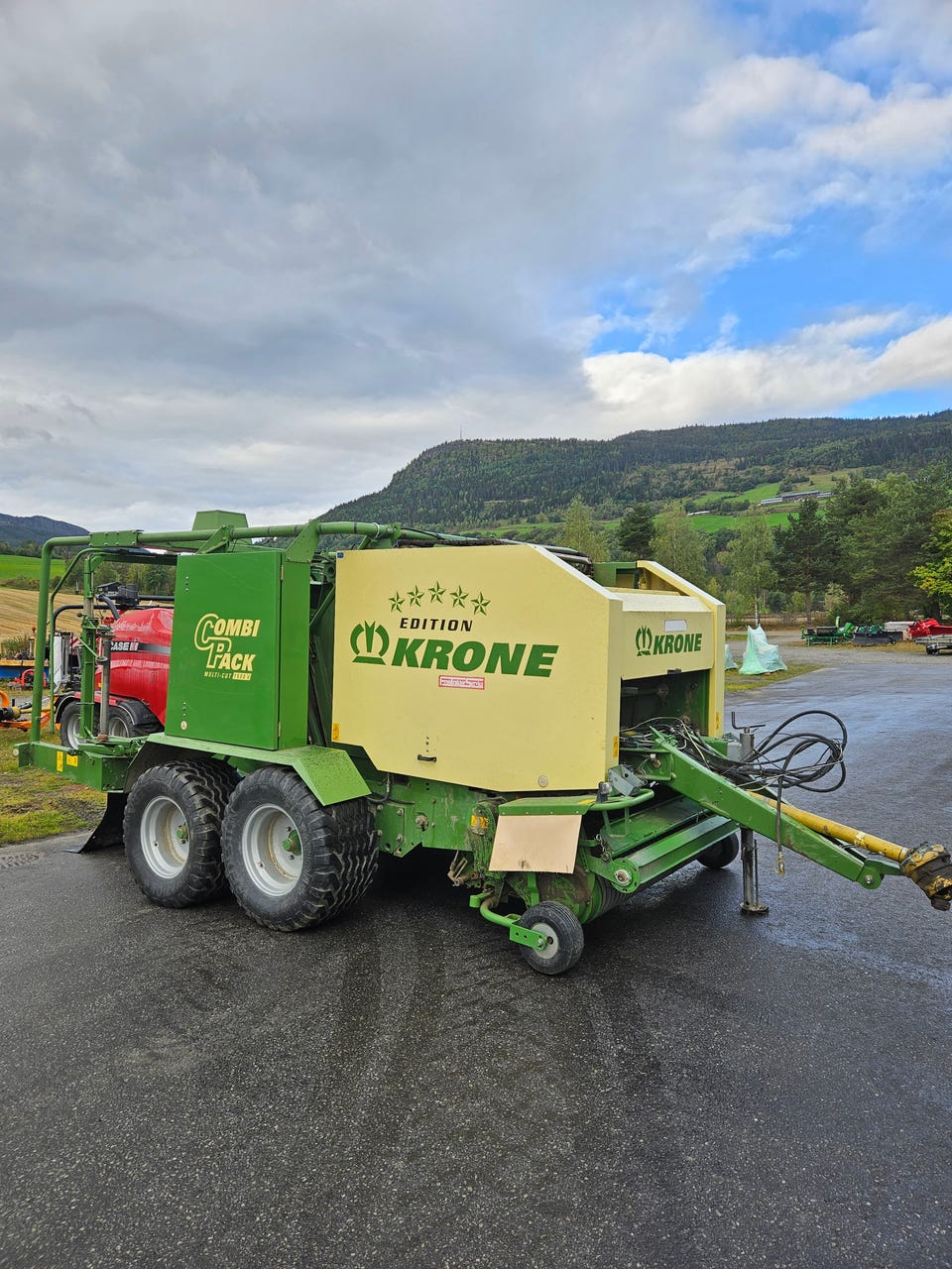 Krone Combipack 1500 variabel rundballepresse 2012
