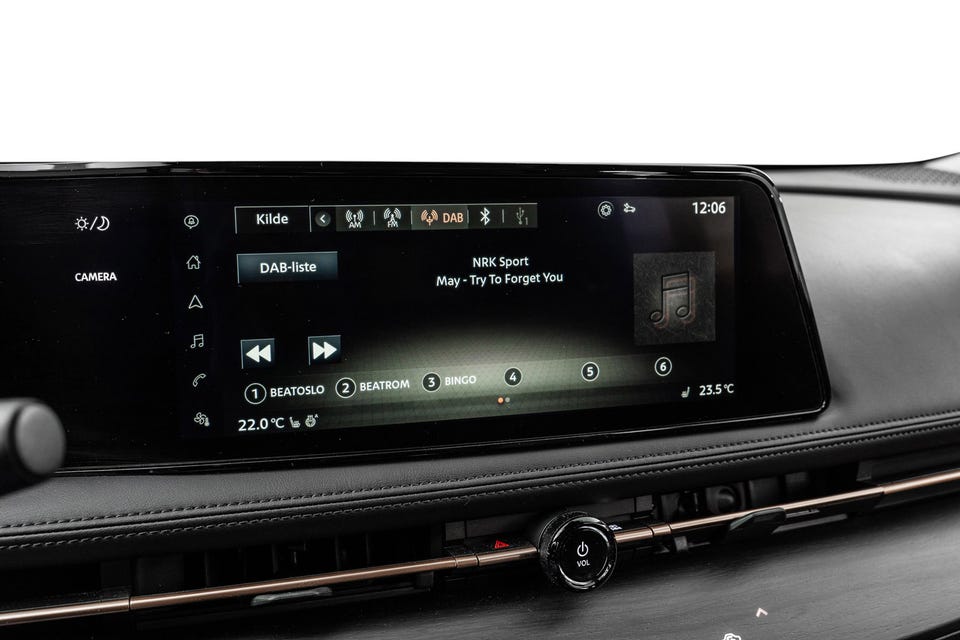 DAB radio er på plass