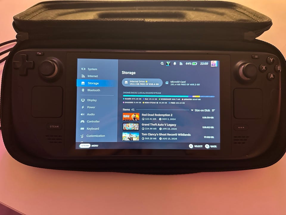 その他 Steam Deck LCD 512GB Steam Deck LCD (1TB + 512GB) | FINN-torget